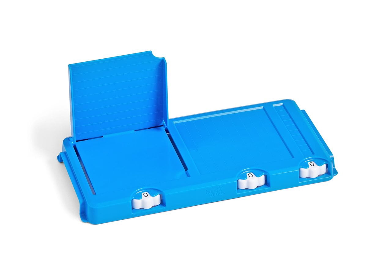 hand2mind Durable Place Value Frame, Plastic Base Ten Blocks Frame, Place Value Manipulatives