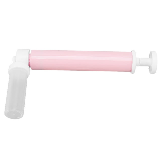 Manual Cake Decorating Airbrush, Transparent Tank Manual Cake Airbrush For Chocolate For Cake For Pastry Pink