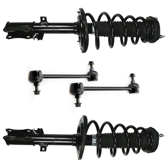 CCIYU Complete Suspension Kit Fits 2004 2005 2006 for Lexus ES330 2004 2005 2006 for Toyota Camry Includes Rear Strut Spring Assembly Stabilizer Bar Link