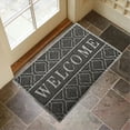thumbnail image 4 of RKSTN bathroom rugs Home Entrance Door Three Dimensional Embossed Welcome Mat High Grade Scratch Counteractive Wear Counteractive Easy To Clean, 4 of 5