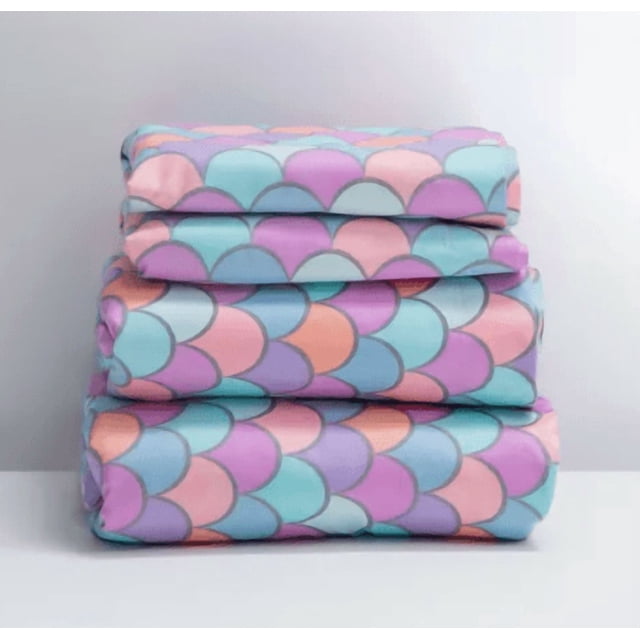 Sábanas Xtellar Matrimoniales Microfibra Estampado Color Morado