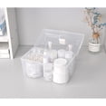 thumbnail image 4 of Cabilock Tackle Box Organizer Medicine Storage Box Plastic Empty First first aid kit box first aid cabinet first aid storage box Aid Box Medicine Medicine Lock Box First Aid Supplies, 4 of 8
