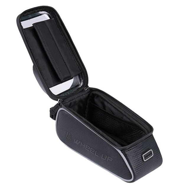 Pantalla Táctil Del Soporte Del Teléfono Del Bolso De La Bolsa Del Tubo Delantero De La Maleta Del Marco De Ciclismo Sunnimix Soporte para teléfono de bicicleta