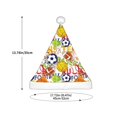 thumbnail image 3 of Balery Balls Pattern Santa Hat Christmas Hat Funny Christmas Hat Christmas Knitted Beanie Hat For Kids, 3 of 6