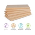 thumbnail image 2 of Set de Repisas Flotantes Redlemon de Madera 6 Piezas tipo Librero 30x15 cm, 2 of 8