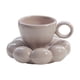 thumbnail image 4 of Taza de té para casa de muñecas, tazas de café, decoración para casa de muñecas, decoración multiusos para violetas, 4 of 8