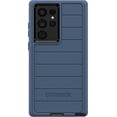 thumbnail image 6 of OtterBox Samsung Galaxy S22 Ultra (Only) - Defender Series Case - Dark Tide (Blue & Black) - Screenless - Rugged & Durable - with Port Protection - Holster Clip Included - Non-Retail Packaging, 6 of 7
