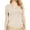 Beige, variant on SSLR Deep V Neck T Shirts for Womens Slim Fit Short Sleeve T Shirts Tops