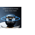 thumbnail image 4 of Reloj Despertador Malubero Radio Digital Bluetooth Bocina Con Luces Negro Malu1123, 4 of 4