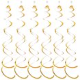 thumbnail image 5 of Guardoinrt 6pcs Hanging Garland Safe Ingredients Good Demonstrating Effect PVC Made Gold 2Set, 5 of 5