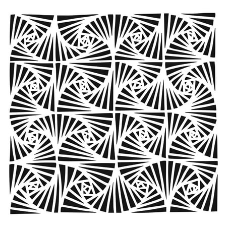 UPC: 0842254029020 | The Crafter s Workshop Stencil  6  x 6   Fantangle