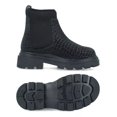 thumbnail image 4 of Botas Niña Zapatos Botines Sintetico Negro, 4 of 5