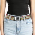 thumbnail image 5 of Buckle-Down Belt, Seatbelt Buckle Belt, Chicago Style Hot Dog Vivid, Youth 22 to 32 Inches, 5 of 9