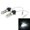 White, variant on YaChu H3 LED Fog Light Bulbs 6500K White, 300% Brighter CSP Chips, 1:1 Mini Size, Plug n Play, H3ll LED Bulb Light for Fog Lamp, DRL, High/Low Beam