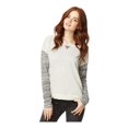thumbnail image 1 of Aeropostale Sudadera de cuello ancho para mujer, gris, grande, 1 of 2