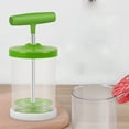 thumbnail image 2 of Raindrops Green Manual Milk Frother for Blending - Easy Grip, Heat-Resistant 1Pc, 2 of 8
