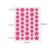 Pimple Patches for Face, Hydrocolloid Acne Patches, Cute Star Zit Covers, Colorful Superstar Patches Spot Stickers, 357 Count | 4 Sizes (8mm/9mm/11mm/14mm)