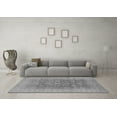 thumbnail image 3 of Ahgly Company Indoor Square Oriental Gray Traditional Area Rugs, 5' Square, 3 of 4