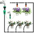 30m Micro Irrigation Watering Kit Auto Garden Plant Greenhouse Drip New 30m-micro-irrigation-watering-kit-auto-garden-plant-greenhouse-drip-new