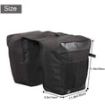thumbnail image 3 of Bicycle Rear Seat Carrier Bag Rack Trunk Bags Bike Commuter Bag, 3 of 7
