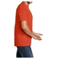thumbnail image 3 of Mens Core Cotton Male T-Shirts Orange 2XL, 3 of 5