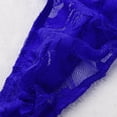 thumbnail image 3 of Gibobby Lencería sexy de mujer tanga Ropa interior de lencería Ropa interior de hombre de encaje completo Ropa interior de hombre Correa sexy Íntimos sexy(Azul Talla única), 3 of 4