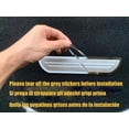 thumbnail image 4 of Juego de 4 protectores de umbral de puerta de acero para Peugeot 308 408 508 3008 2008 307, pedal de bienvenida de umbral de puerta ultrafino Rojo Verde, 4 of 5