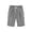 Grey, variant on TIANZEN Women Elastic Waist Shorts Casual Solid Color Shorts Lightweight Shorts With Pockets Womens plus Size Pants Casual Work