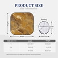 thumbnail image 4 of Multi-Size 2pce Car Front Glass Visor Collapsible Sunscreen No Odor Comfortable For Most Cars Suv Trucks Sandybrown Marble_3, 4 of 7