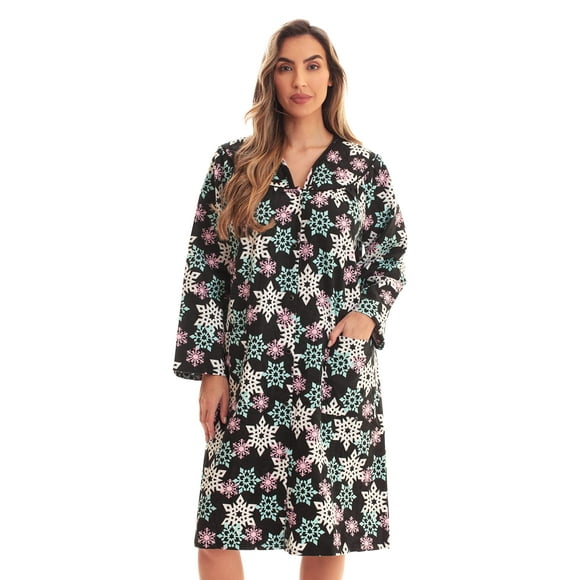 Snap Front Housecoat