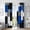Blue, variant on Arenarug Black Grey Modern Geometric Blackout Curtains,Thermal Insulated for Bedroom,2 Panels 52"x84"
