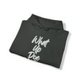 thumbnail image 4 of What Up Doe Unisex Warm and Cozy Hooded Sweatshirt White Design, 4 of 8