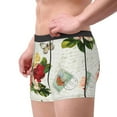 thumbnail image 4 of Disketp Vintage Bike Flower Butterfly Men'S Boxer Briefs,Soft And Breathable Cotton Underwear With Comfortflex Waistband, 4 of 9