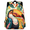 Gold, variant on Lizards Travel Backpack 16.3 Inch Casual Laptop Backpack for Men Women Adults Daily Daypack for Work Commuter, Tropical Lizard