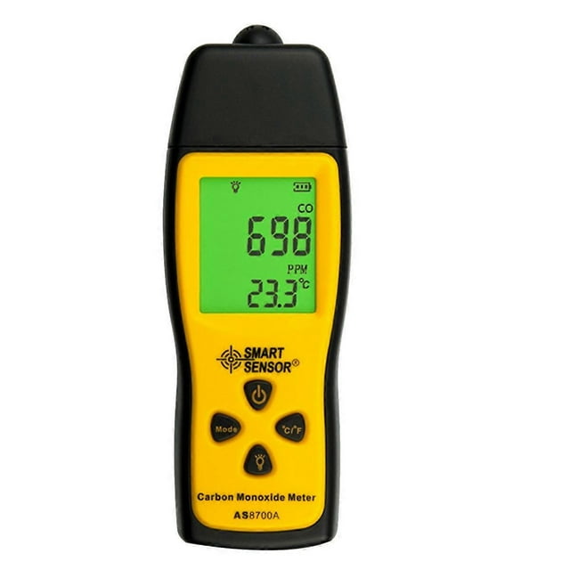 Handheld CarbonMonoxide Detector Meter, Professional CO Gas Tester with LCD Backlit Display, for Industrial/Home