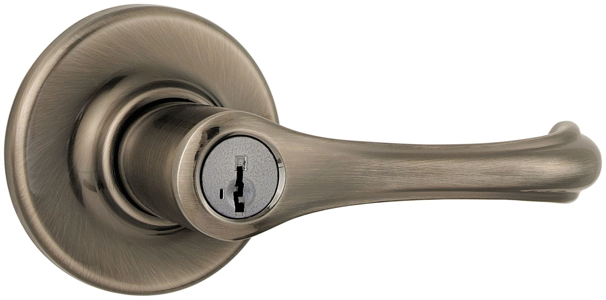 Kwikset 405DnlS Dorian Keyed Entry Door Leverset