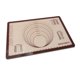 thumbnail image 2 of Alfombrilla de masa rodante, tabla de amasar antideslizante de silicona, encimera de cocina, lámina rodante antiadherente para fondant GeweYeeli HA008554-04, 2 of 7