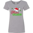 thumbnail image 3 of Inktastic Mimi Claus with Christmas Santa Hat and Snowflakes Women's T-Shirt, 3 of 5