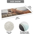 thumbnail image 3 of SKYSONIC Laughing Field Horse Kitchen Mats 20"x39" Absorbent Non Slip Runner Rug Machine Washable Kitchen Floor Mat for Home Bathroom Door, 3 of 7
