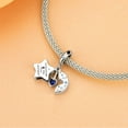 thumbnail image 4 of ROSIANNA 925 Sterling Silver Charm for Bracelets Stars & Moon Dangle Love Charm Pendant Women Bracelet Charm, 4 of 6