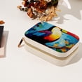 thumbnail image 7 of Toucan Velvet Portable Storage Box with Removable Compartment - a Stylish Decorative Box, Bracelet Holder, and Jewelry Stand - Gift, 7 of 7