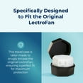 thumbnail image 3 of Adaptive Sound Technologies LectroFan Travel Case - Travel Case for LectroFan Sleep Sound Machine - Protective Case for LectroFan Sleep Device - Lightweight EVA & Silicon Rubber - Zip Close - Black, 3 of 7