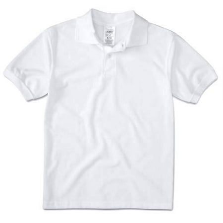 Boy's Official School Uniform Short-Sleeve Polo