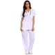 thumbnail image 1 of Conjuntos de uniforme médico para mujer Uniformes médicos de seis bolsillos (cuello en V con pantalón cargo), 1 of 5