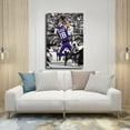 thumbnail image 5 of Justin Jefferson Canvas Poster Bedroom Decor Landscape Office Room Decor Gift, 5 of 8