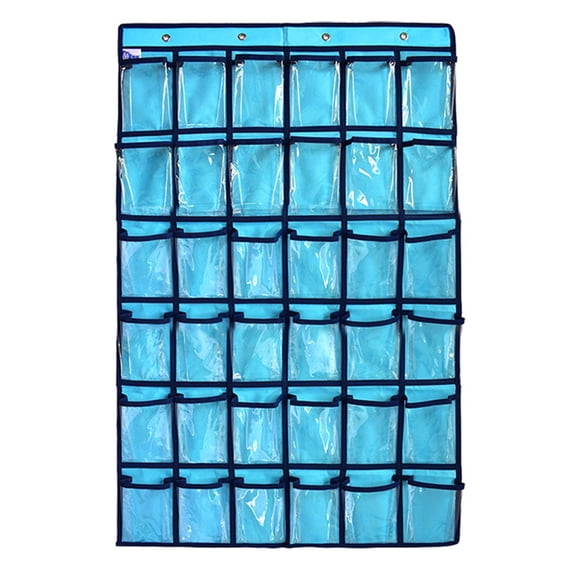 Wall Hanging Chart Classroom Teaching Aids Props Organzier 36 Pockets Chart