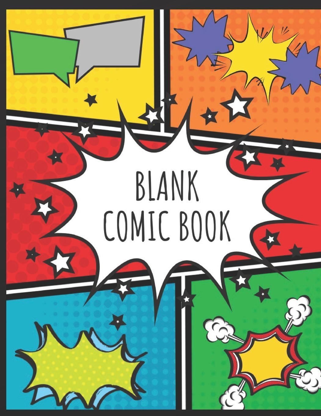 Drawing Paper for Kids Blank Comic Book (Paperback)