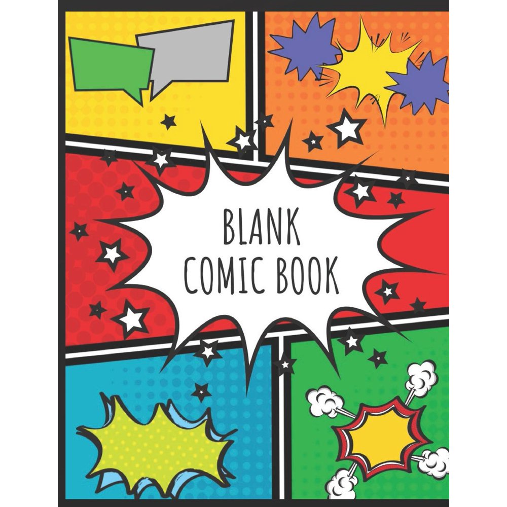 Drawing Paper for Kids Blank Comic Book (Paperback)