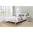 thumbnail image 2 of ACME Citron Metal Full Bed with Spindle Headboard and Footboard in White, 2 of 7