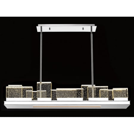 

Avenue Lighting HF3005-PN Glacier Collection Hanging Chandelier